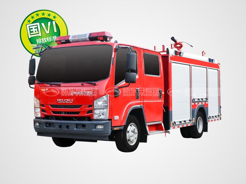 水罐泡沫消防車-新東日牌 國六 五十鈴700P內藏罐水罐泡沫消防車