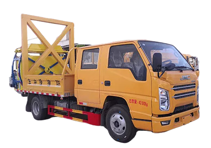 70K防撞緩沖車-程力江鈴雙排防撞緩沖車廠家價格（合資防撞包）